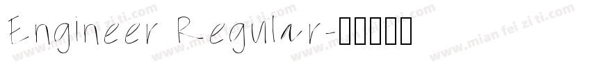 Engineer Regular字体转换